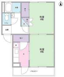 フェリース小杉の物件間取画像